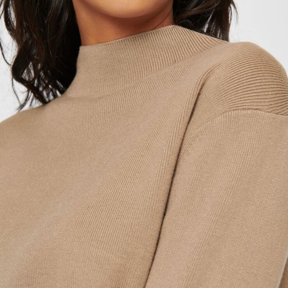 Dynamite Mock Neck Sweater - Picture 2 of 5